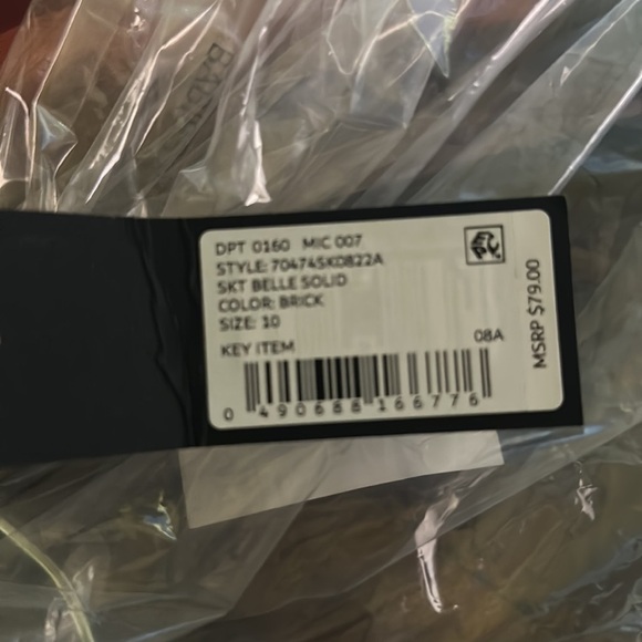 Brick Red Mini Gianni Binni Skirt size 10 - Picture 9 of 11